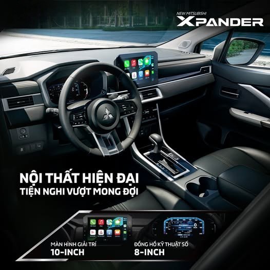 NEW XPANDER - NỘI THẤT HIỆN ĐẠI, TIỆN NGHI VƯỢT MONG ĐỢI