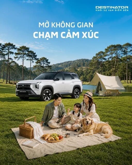 Với thiết kế vững chãi và không gian 7 chỗ khoáng đạt, Mitsubishi Destinator tiếp thêm sự tự tin để bạn chủ động mở ra những hành trình mới cùng những người thân yêu.
